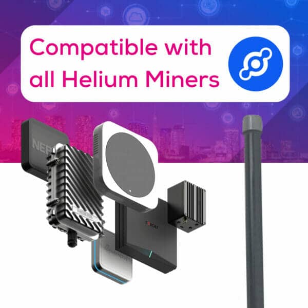 Helium miner compatibility for HotspotRF Tuned Antennas
