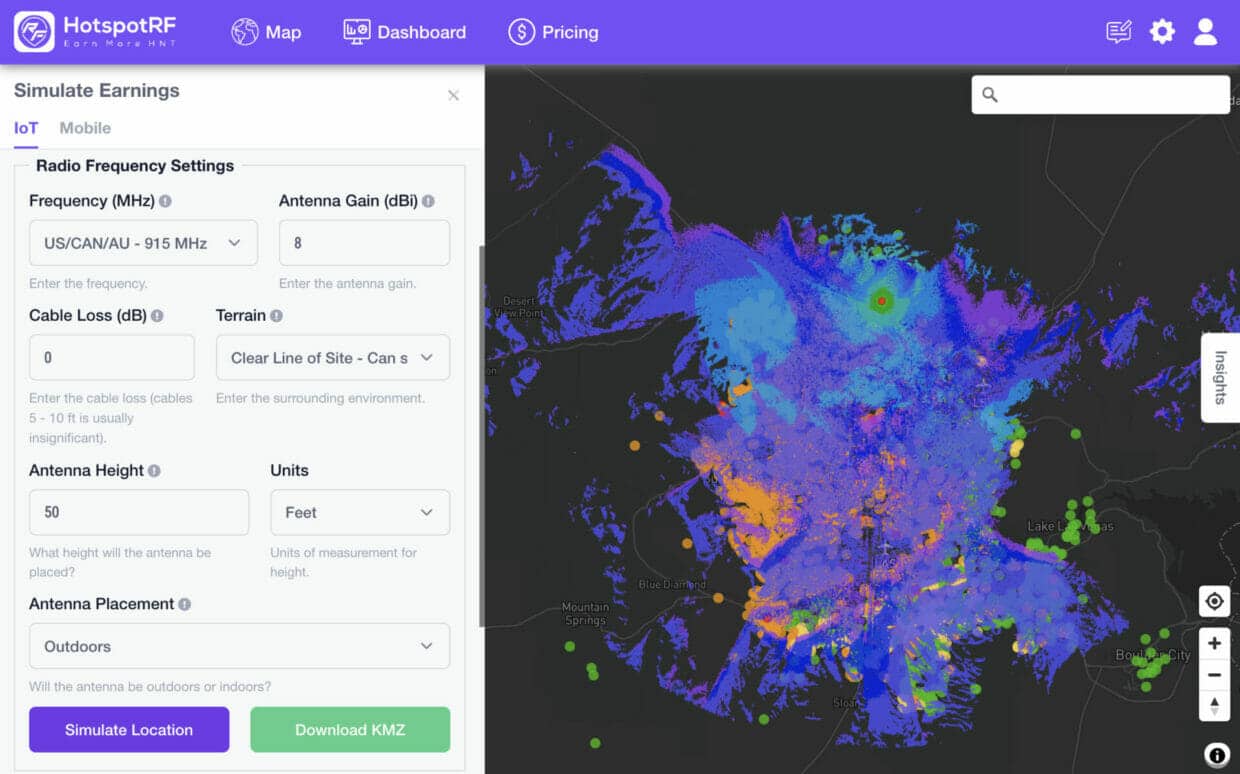 HotspotRF Helium Mining Calculator Estimate HNT Mining